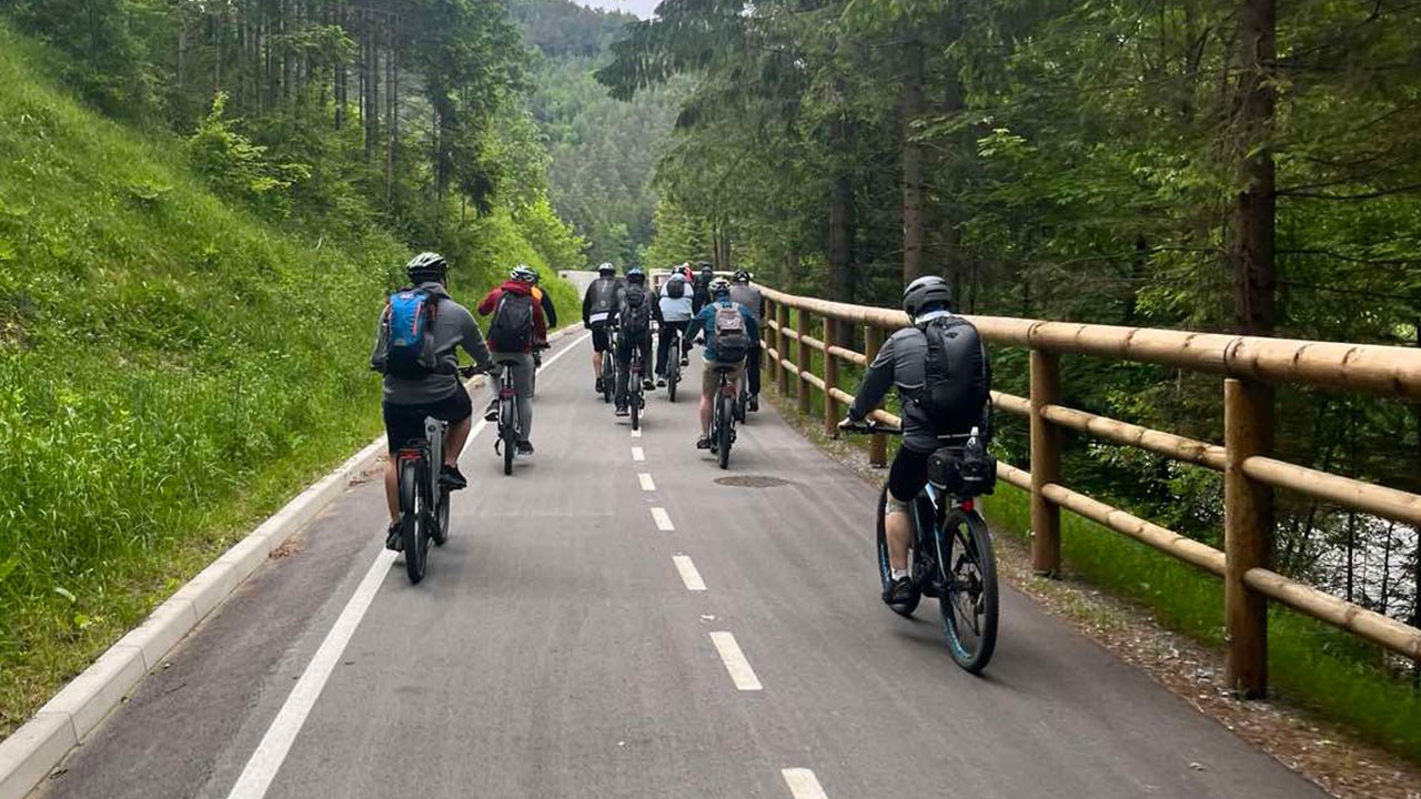 Artes teambuilding kolesarjenje
